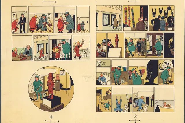 Les aventures d'Hergé s'exposent au Grand Palais