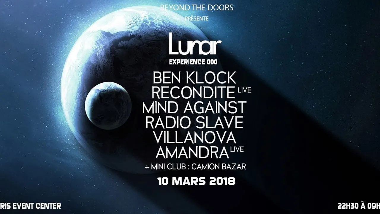 Lunar : Ben Klock, Recondite, Mind Against, Radio Slave...