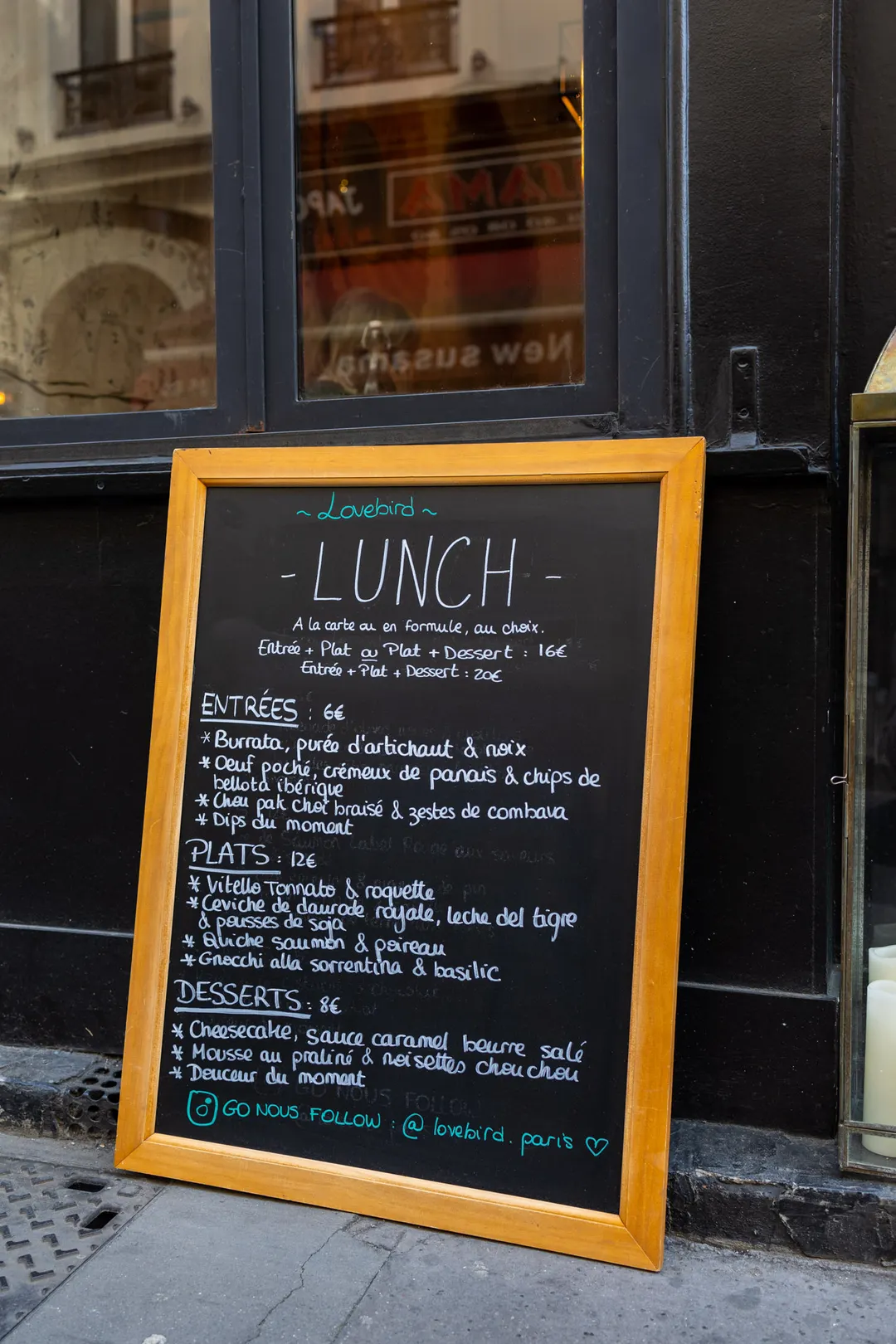 Lovebird Restaurant Paris