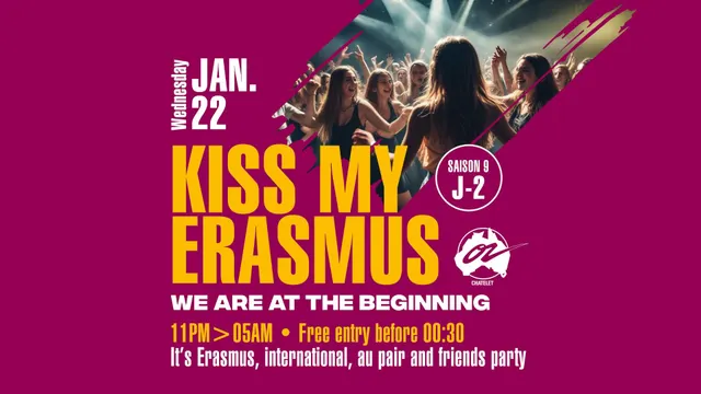 KISS MY ERASMUS @ Café OZ
