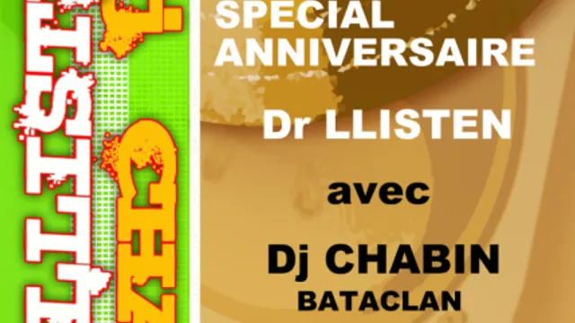 PARTY A LA MAISON / Anniversaire Dr Llisten