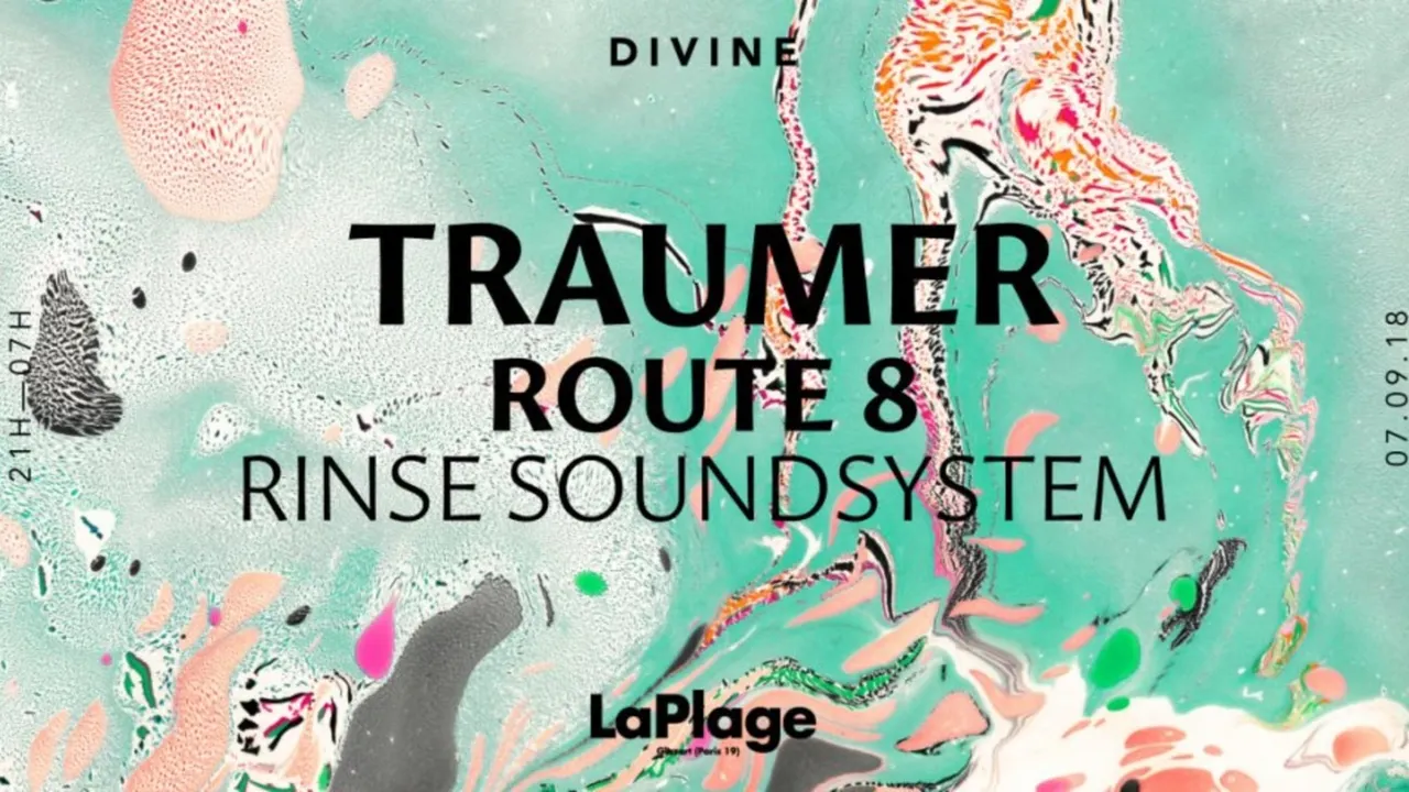 Divine — Traumer, Route 8 et Rinse Soundsystem