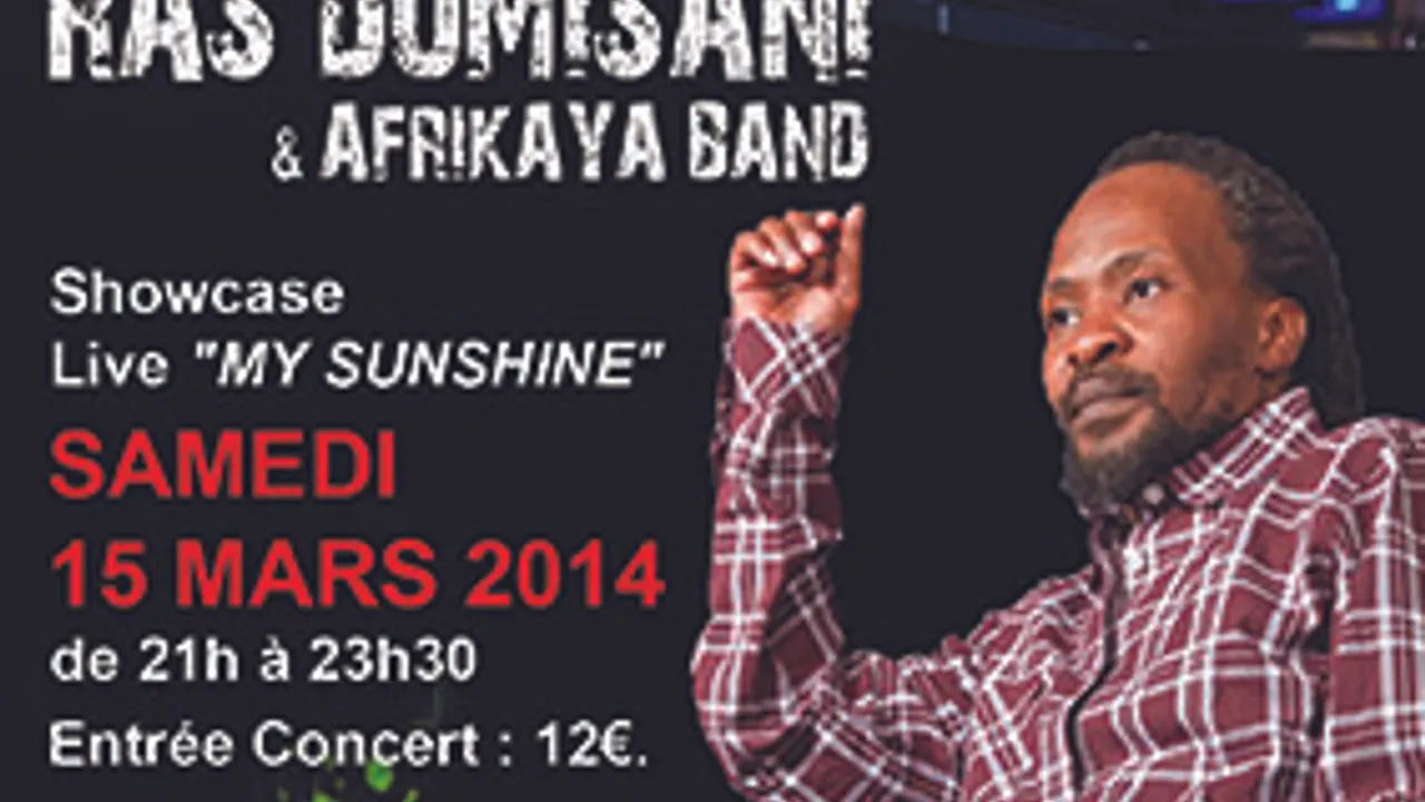 Ras Dumisani & Afrikhaya Band à  l'Entrepot