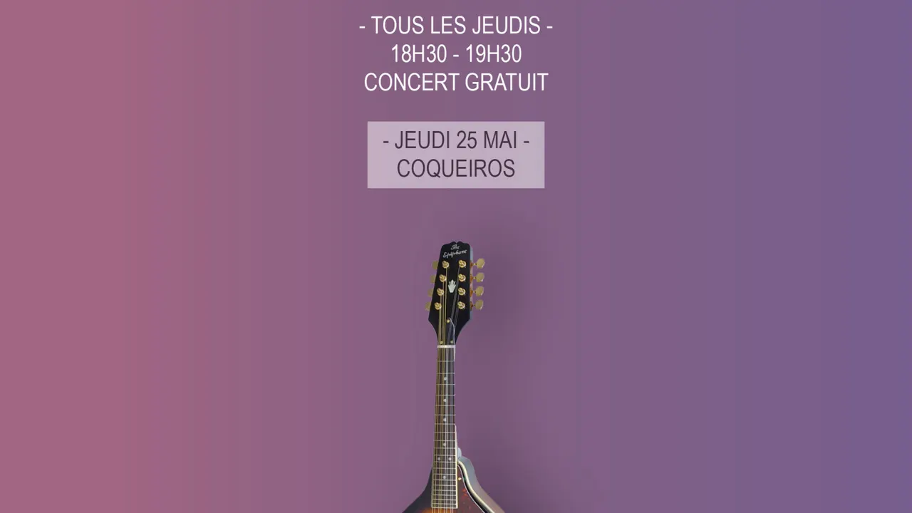 COQUEIROS EN CONCERT GRATUIT ! (OpeningStage)