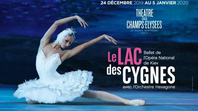 Le Lac des cygne au Théâtre des Champs-Elysées pour les Fêtes de fin d'année
