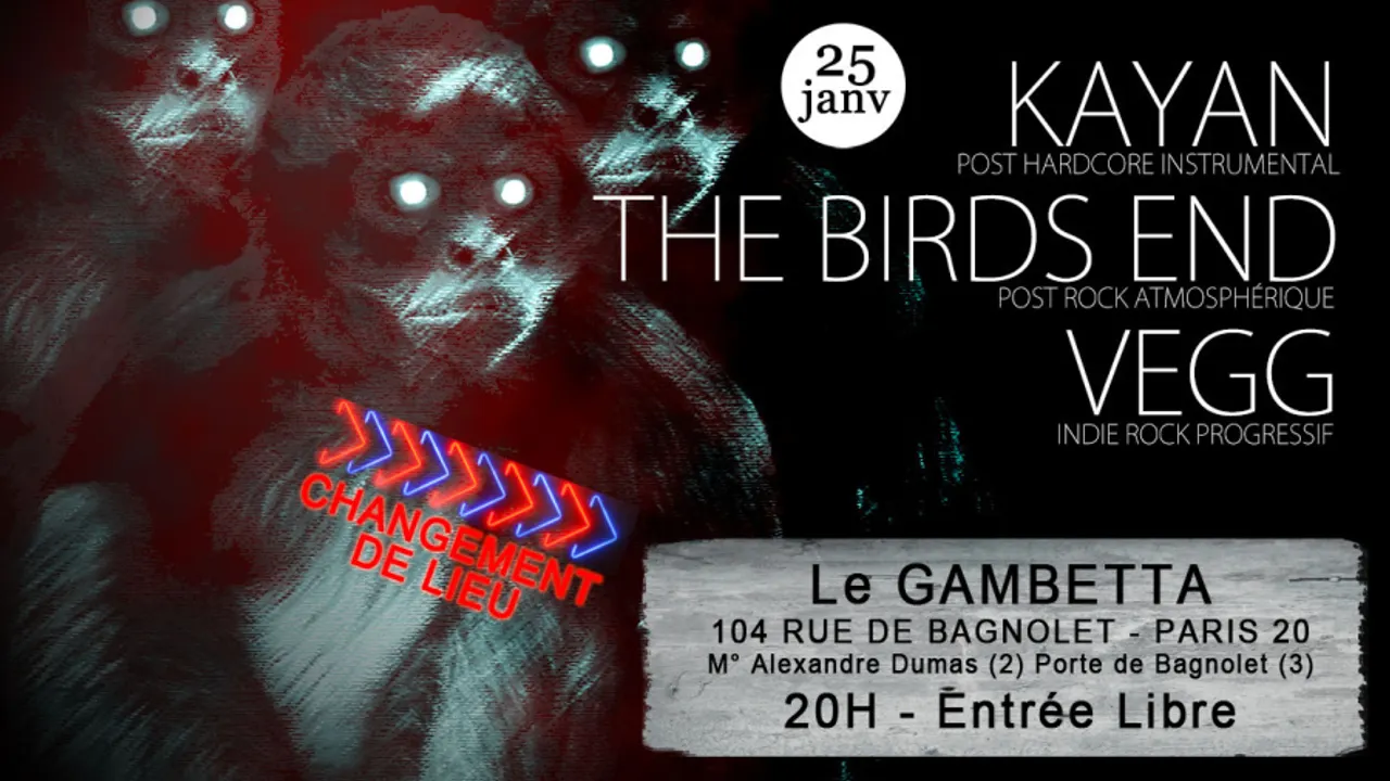 Vegg + Kayan + The Birds End