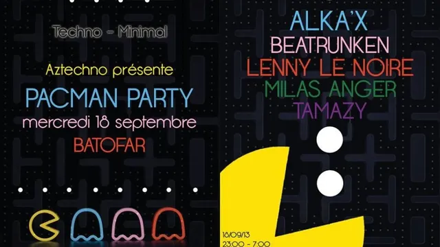 pacman party 19 avec 193 records