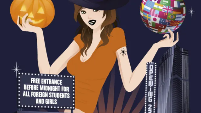 Erasmus Paris : Halloween After Party