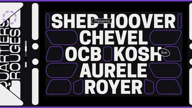 Quartiers Rouges .09 : Shed prés. Hoover, OCB, Kosh