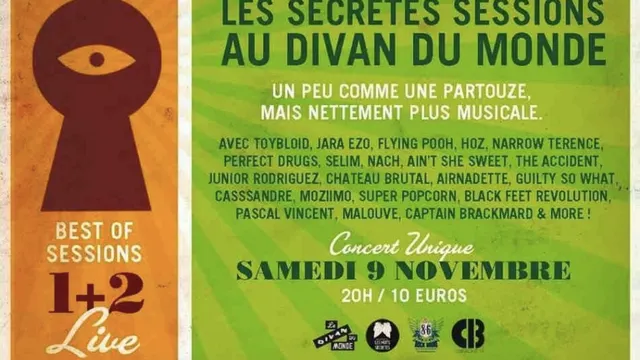 Secrètes Sessions - best of Live