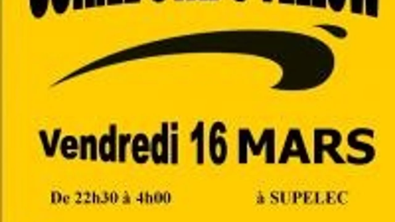 Soirée Staps Yellow