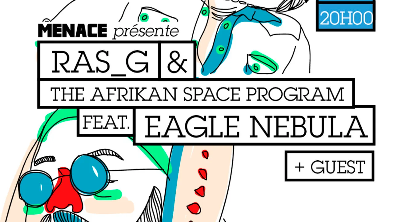 Ras G & The Afrikan Space Program feat. Eagle Nebula + Guest _ 1er Dec _ Badaboum