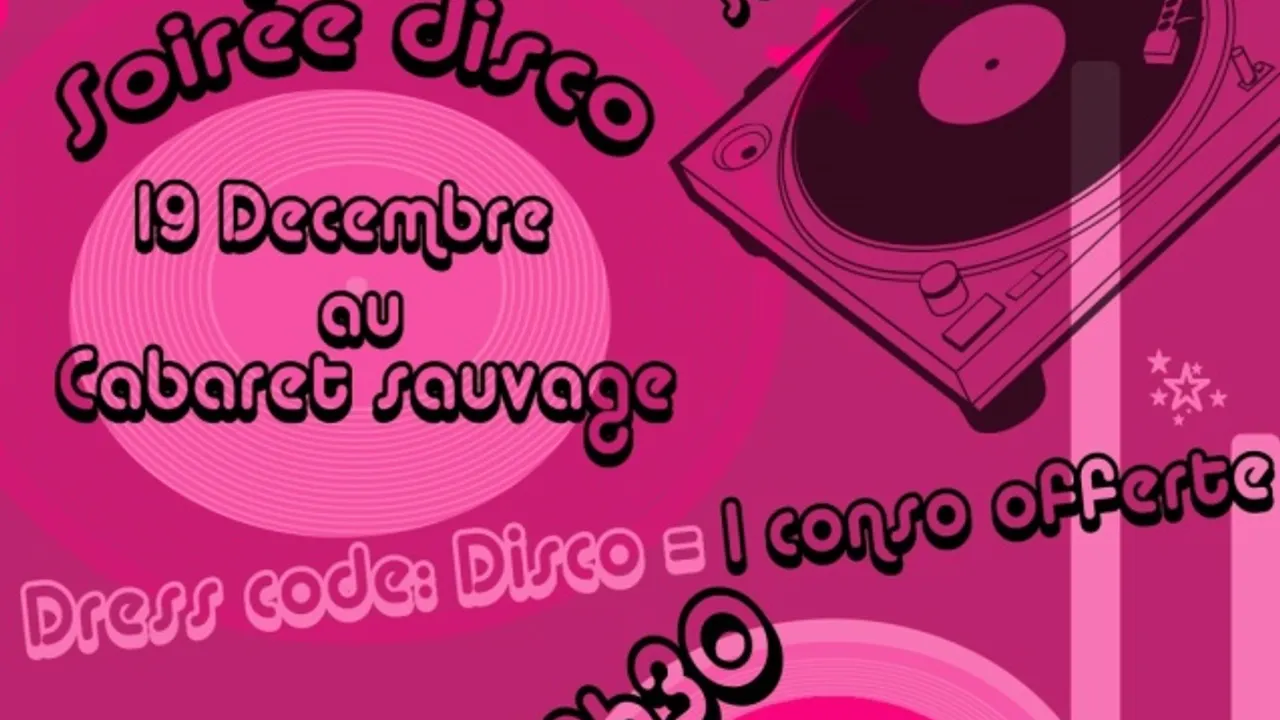 Soirée Disco Staps Orsay Rugby
