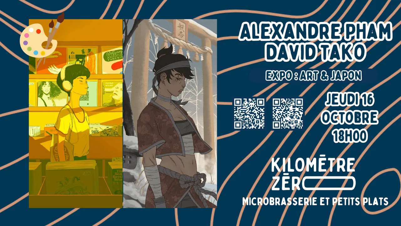 Expo : David Tako et Alexandre Pham