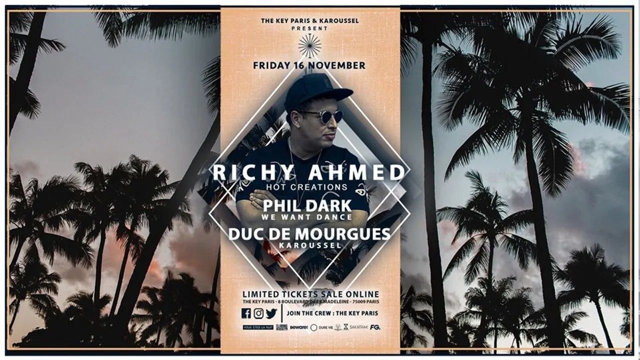 The Key x Karoussel : Richy Ahmed, Phil Dark, Duc de Mourgues