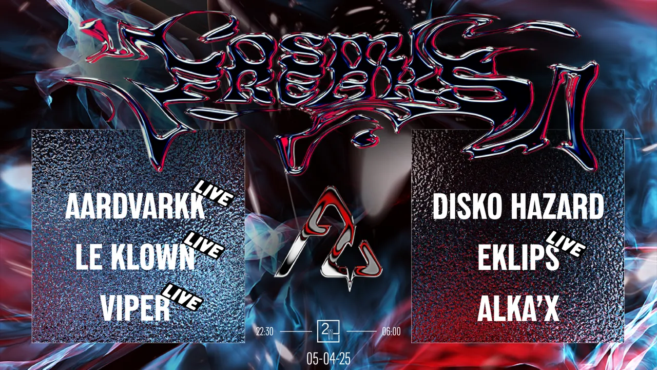 COSMIC FREAKS - 211 PARIS - TECHNO & PSYTRANCE