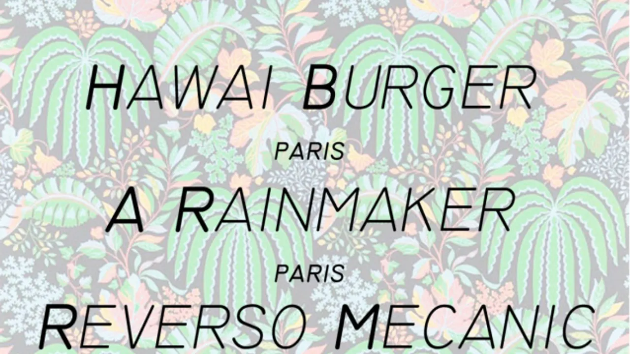 AgoraFrog Party : Hawaï Burger + A Rainmaker + Reverso Mecanic