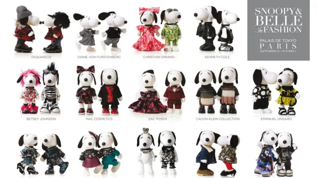 Expo Snoopy & Belle in Fashion