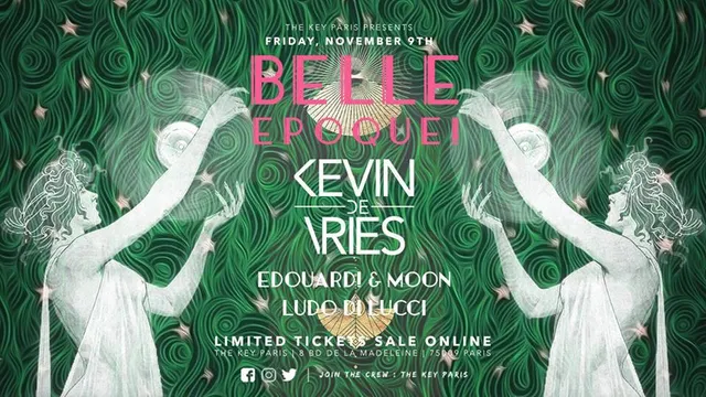 The Key x Belle Epoque! : Kevin de Vries, E!&Moon, Ludo Di Lucci