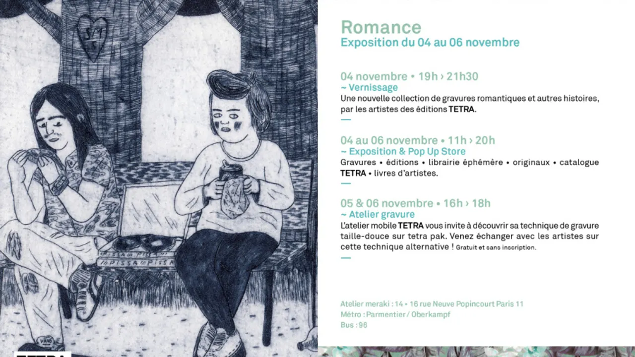 TETRA x Atelier Meraki présentent ROMANCE