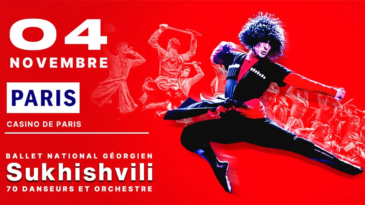 Georgian National Ballet Sukhishvili à Paris!