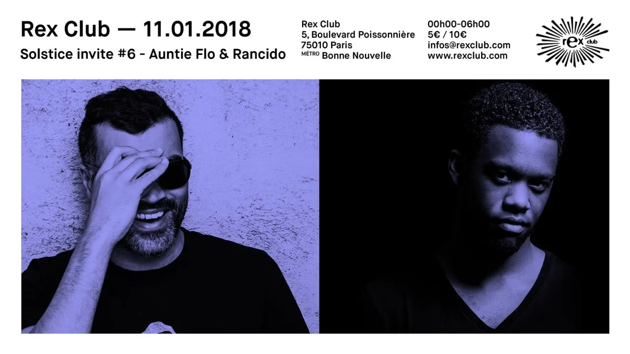 Solstice Invite: Auntie FLO & Rancido