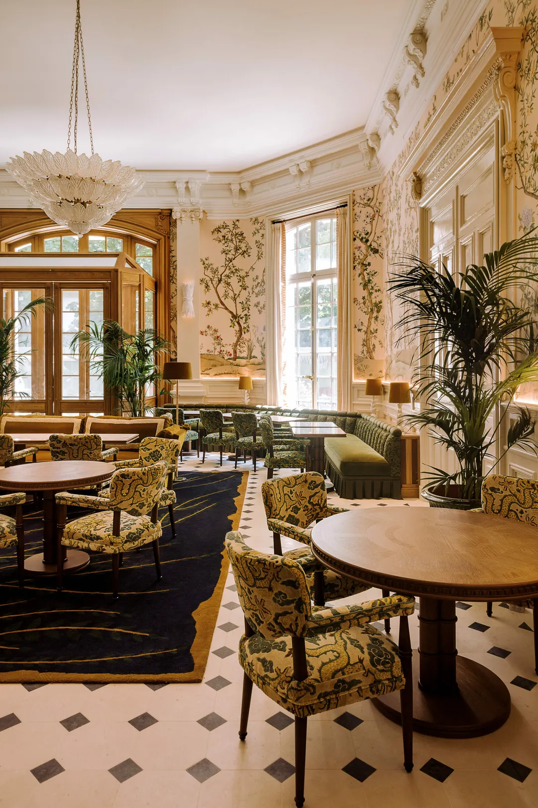 Bellefeuille, restaurant de l'hôtel Saint James Paris