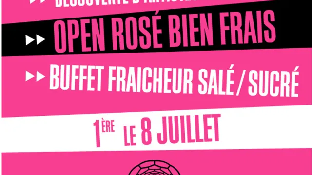 AFTERWORK @ SHOWCASE - OPEN ROSE BIEN FRAIS !