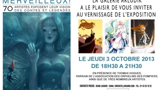 Vernissage de l'exposition Contes et Légendes
