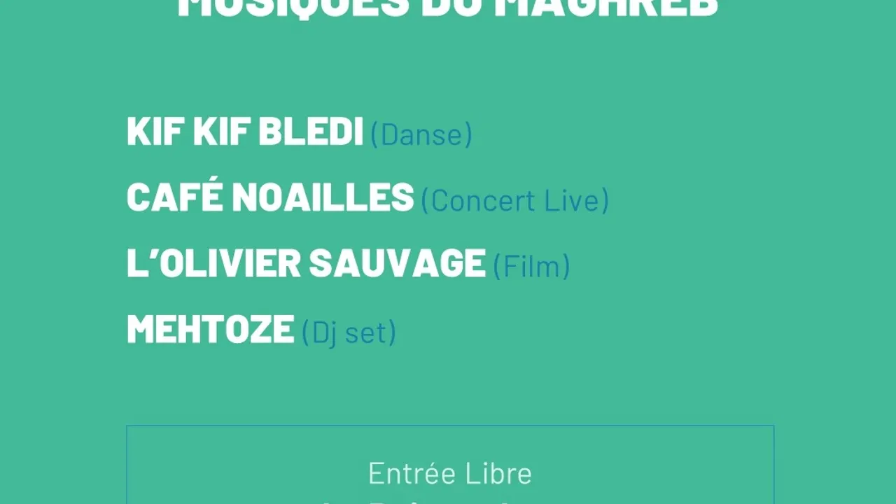 Semaine des musiques du Maghreb / 11 - 15 septembre / Poisson Lune Porte dorée 