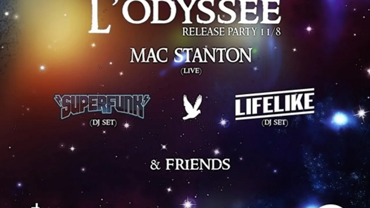L'Odyssée Release Party@Batofar@Lifelike@Superfunk@MacStanton 11/08/2017