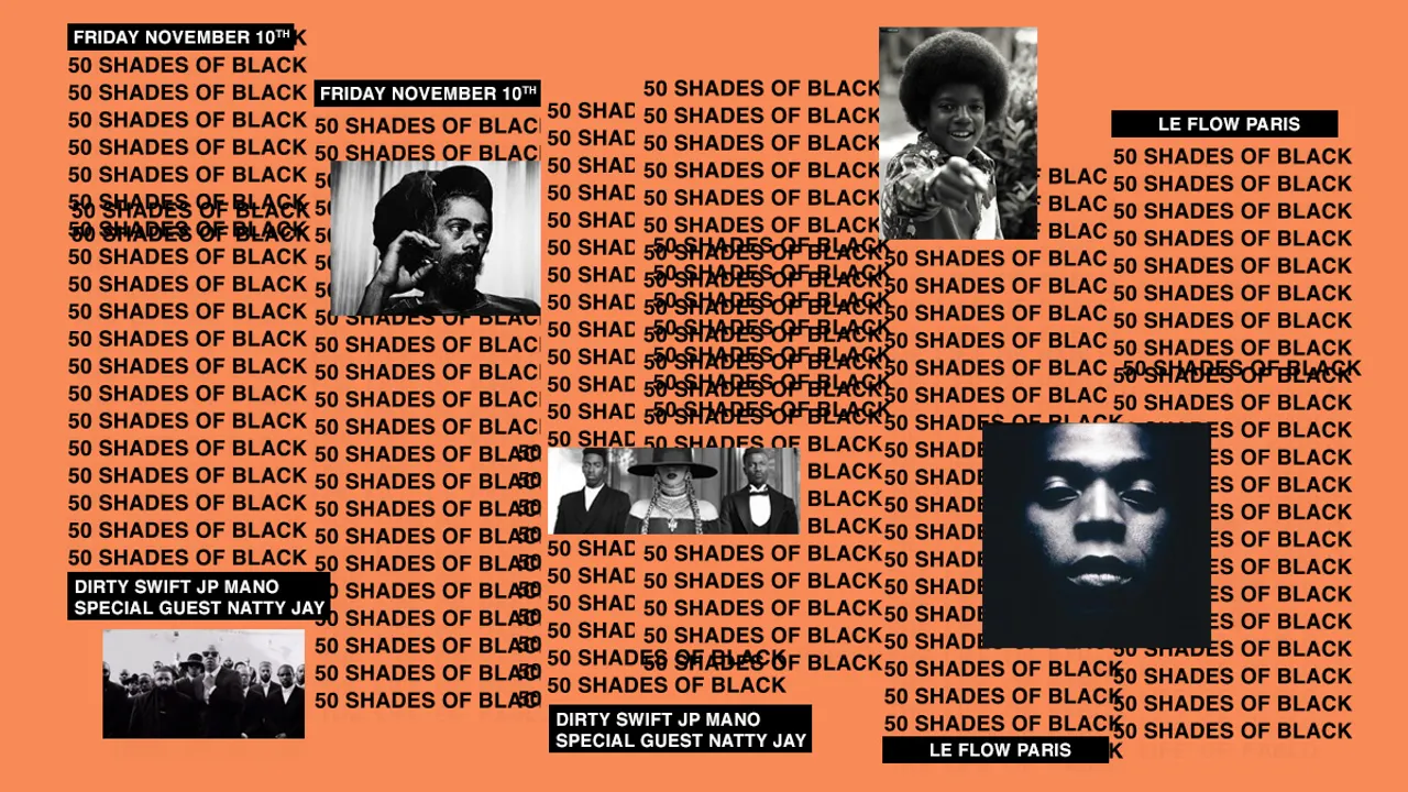 50 Shades of Black Music - Hip hop party