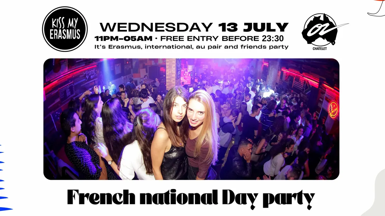 KISS MY ERASMUS / FULL PARTY @ CAFÉ OZ