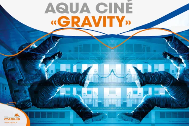 La piscine Pontoise lance ses sessions AquaCiné avec Gravity