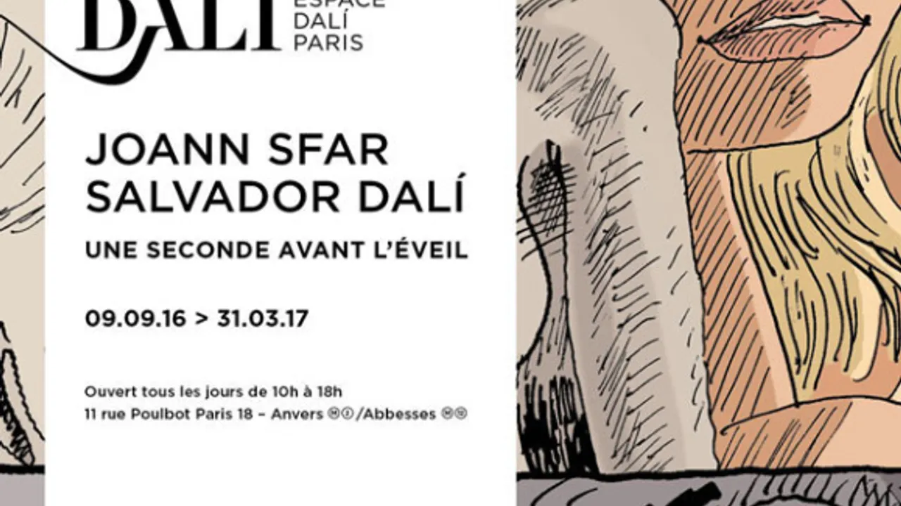 Joann Sfar – Salvador Dalí, une seconde avant l’éveil