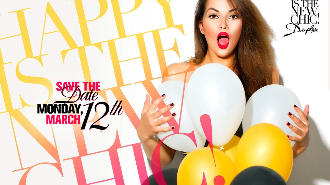 HAPPY IS THE NEW CHIC
