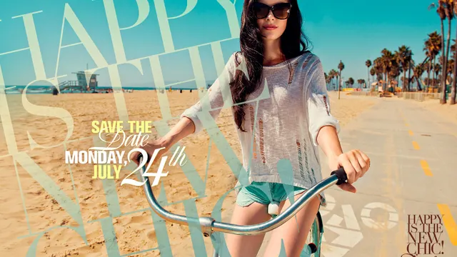 HAPPY IS THE NEW CHIC