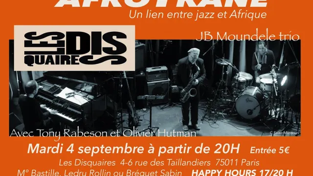 Les Disquaires Jazz feat. Afrotrane (live)