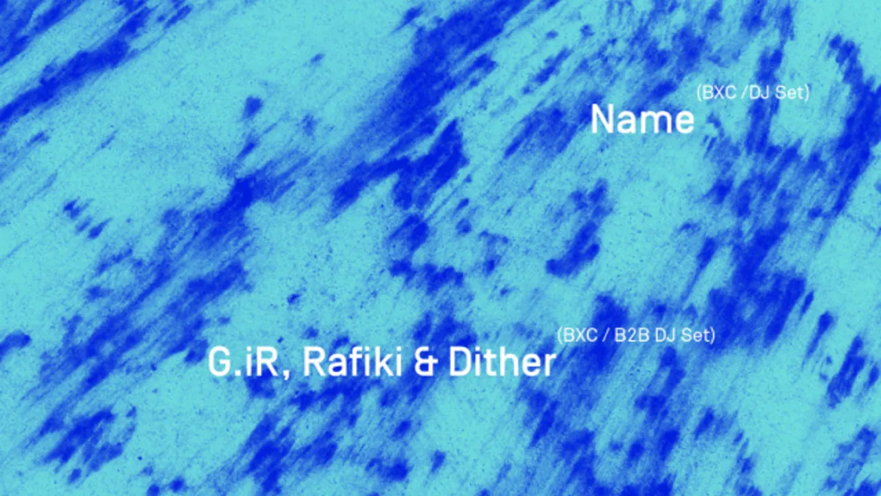Tell, Name, Dither & Rafiki & G.iR