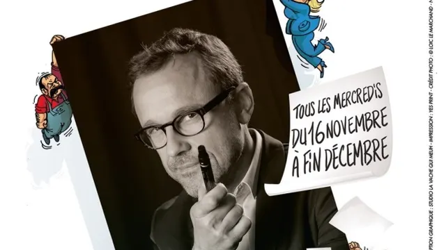 Chaunu : showman dessinateur