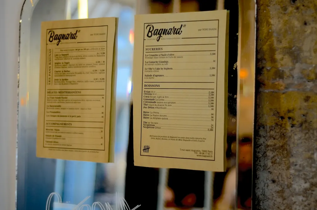 Bagnard Restaurant Paris