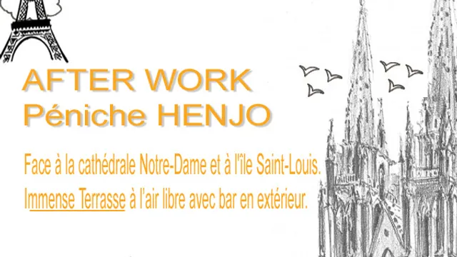 After Work @ Péniche Henjo