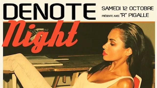 DeNote Night au R Pigalle : Venice Beach, Straws, WonderNature, David H.