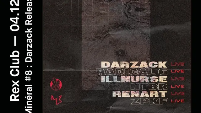 Minéral 8: Darzack Release Party
