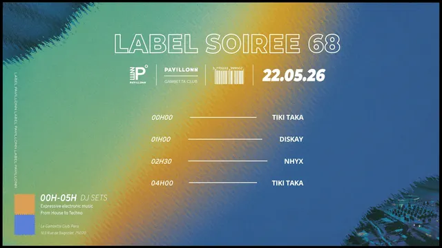 Pavillonn Label Soirée Club