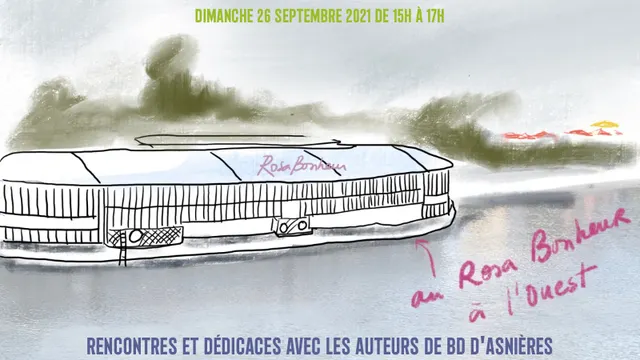 Rencontres et dédicaces avec les auteurs de BD d'Asnières