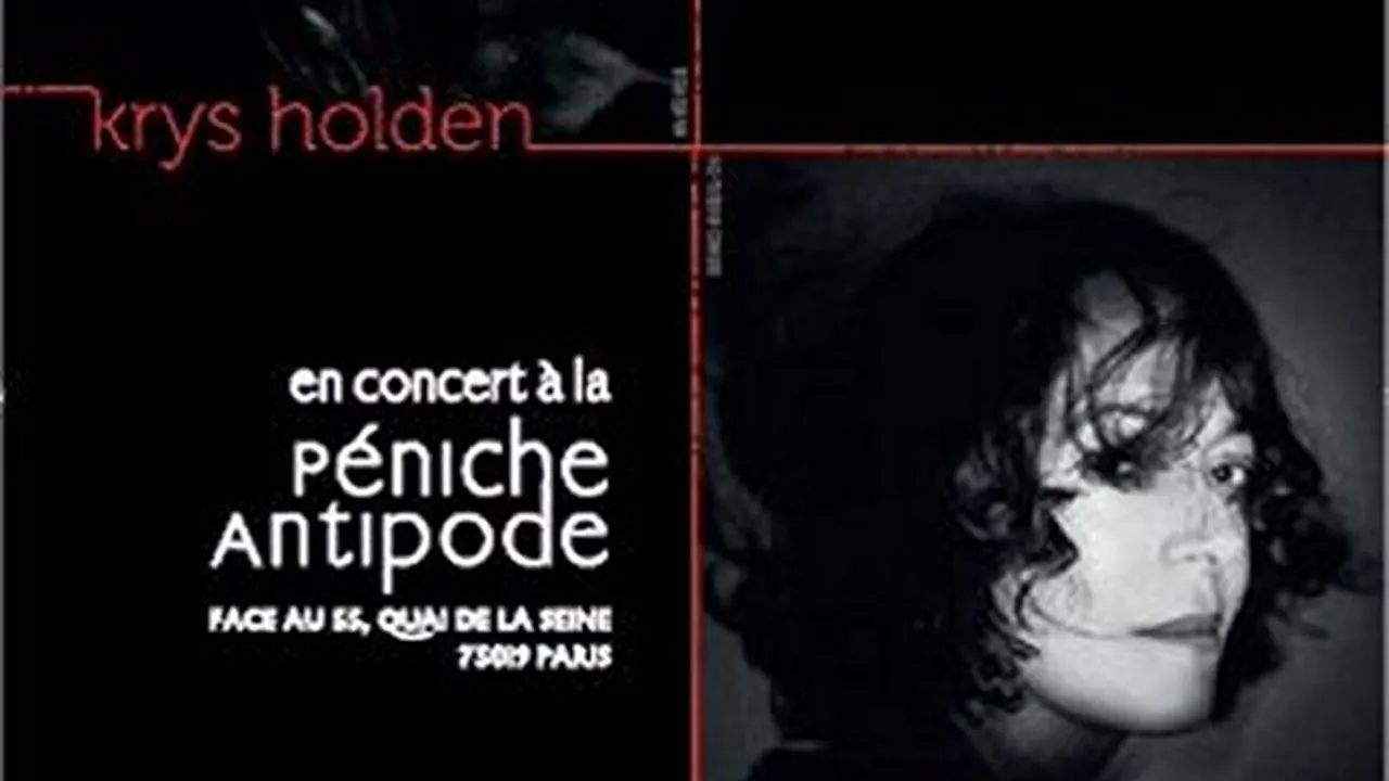 Tudyka et Krys Holden en concert  à La Péniche Antipode (Paris)