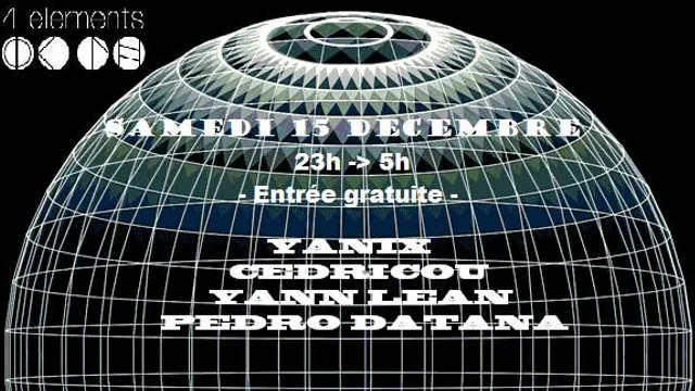 Yanix, Cedricou, Yann Lean, Pedro Datana for a birthnight time
