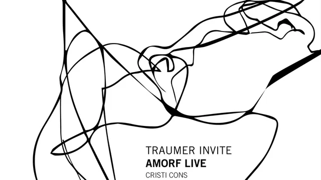 Traumer Invite: Amorf Live aka Cristi Cons, Vlad Caia & Mischa Blanos