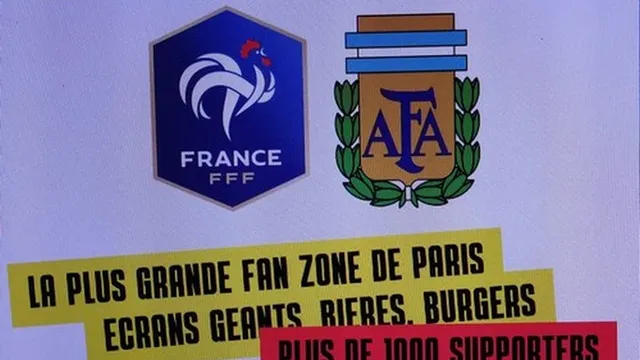 diffusion coupe du monde Argentine-France